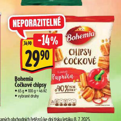 BOHEMIA OKOV CHIPSY