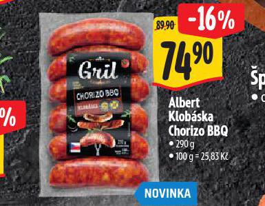 KLOBSA CHORIZO BBQ