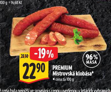 PREMIUM MISTROVSK KLOBSA