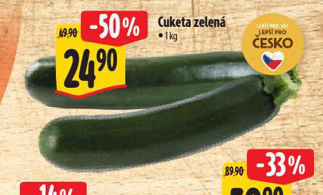 CUKETA ZELEN