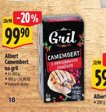 CAMEMBERT NA GRIL