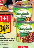 BONDUELLE BON MENU ČERVENÁ FAZOLE S KUKUŘICÍ V CHILLI OMÁČCE
