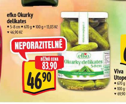 EFKO OKURKY DELIKATES