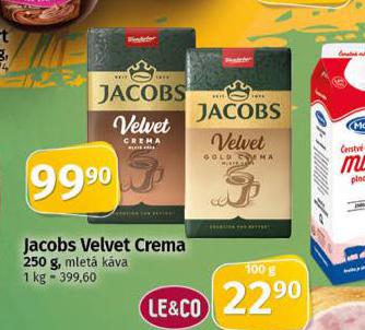JACOBS VELVET CREMA