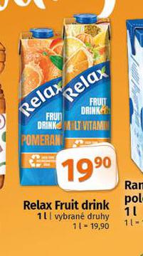 RELAX FRUIT DRINK