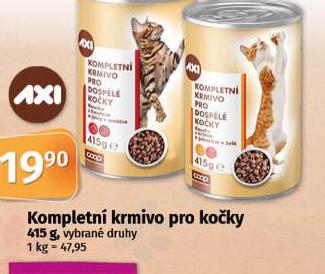 AXI KOMPLETN KRMIVO PRO KOKY