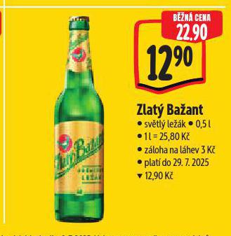 PIVO ZLAT BAANT