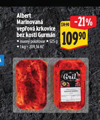 MARINOVAN VEPOV KRKOVICE BEZ KOSTI GURMN