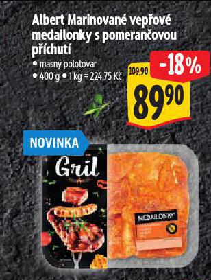 MARINOVAN VEPOV MEDAILONKY S POMERANOVOU PCHUT