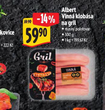 VINN KLOBSA NA GRIL