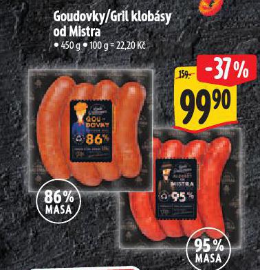 GRIL KLOBSY OD MISTRA
