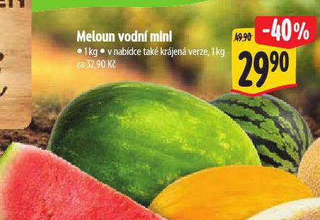 MELOUN VODN MINI