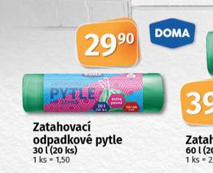 ZATAHOVAC ODPADKOV PYTLE