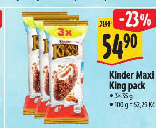 KINDER MAXI KING