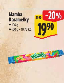 MAMBA KARAMELKY