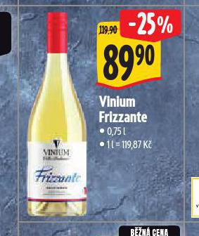 VINIUM FRIZZANTE