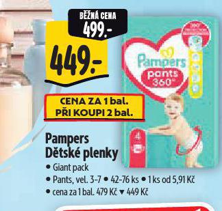 PAMPERS DTSK PLENKY