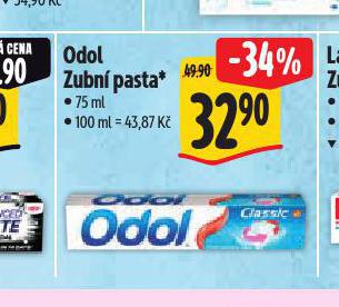 ODOL ZUBN PASTA