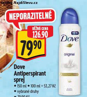 DOVE ANTIPERSPIRANT