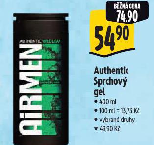 AUTHENTIC SPRCHOV GEL