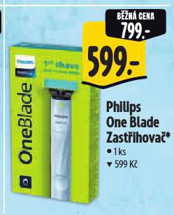 PHILIPS ONE BLADE ZASTIHOVA