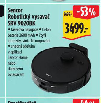 SENCOR ROBOTICK VYSAVA