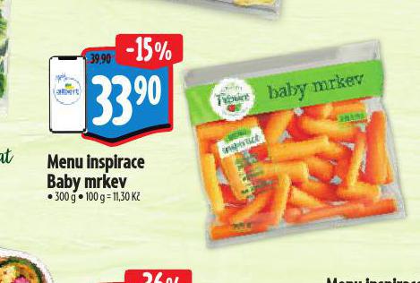 MENU INSPIRACE BABY MRKEV