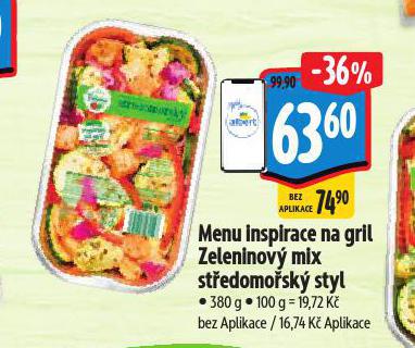 MENU INSPIRACE NA GRIL