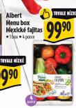 MENU BOX MEXICK FAJITAS