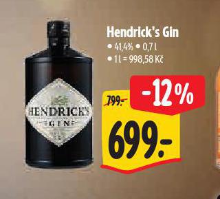 HENDRICK'S GIN