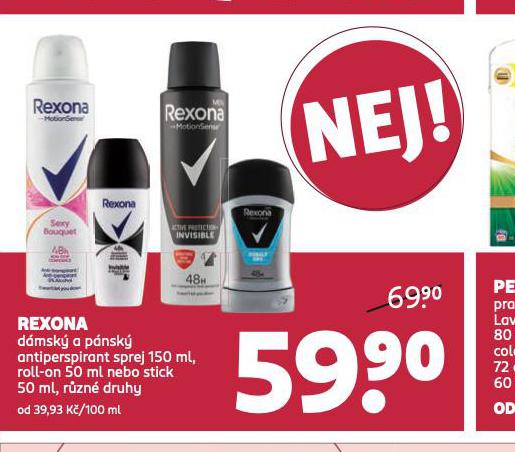 REXONA ANTIPERSPIRANT