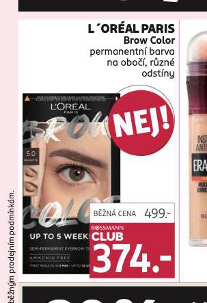 LOREAL PARIS PERMANENTN BARVA NA OBO