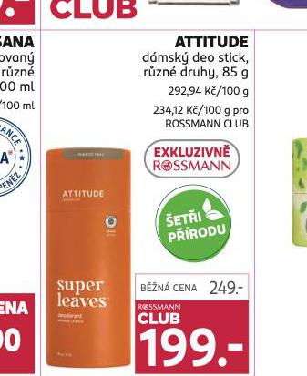 ATTITUDE DEO STICK