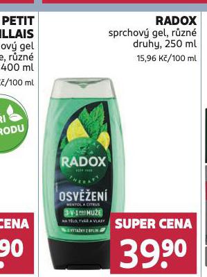 RADOX SPRCHOV GEL