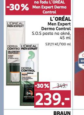 LOREAL MEC EXPERST DERMA CONTROL PASTA NA AKN