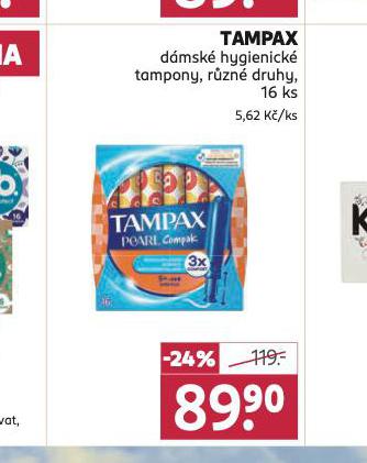 TAMPAX TAMPONY