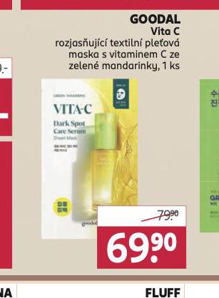 GOODAL VITA C TEXTILN PLEOV MASKA
