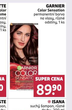 GARNIER COLOR SENSATION PERMANENTN BARVA NA VLASY