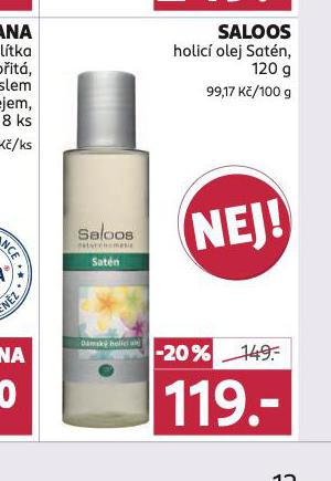 SALOOS HOLIC OLEJ SATN