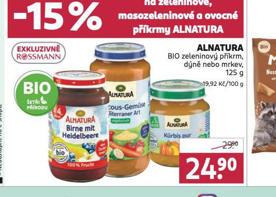 ALNATURA BIO ZELENINOV PKRM