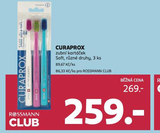 CURAPROX ZUBN KARTEK
