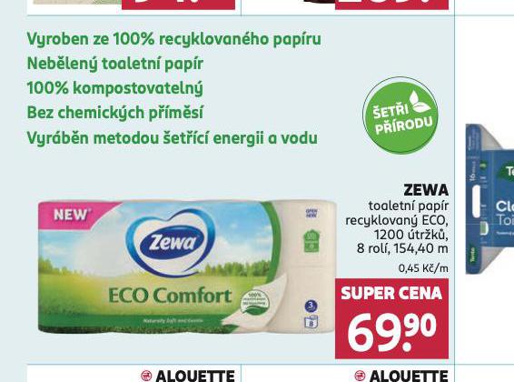 ZEWA TOALETN PAPR