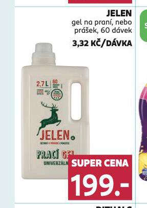 JELEN GEL NA PRAN