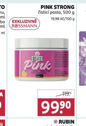 PINK STRONG ISTC PASTA