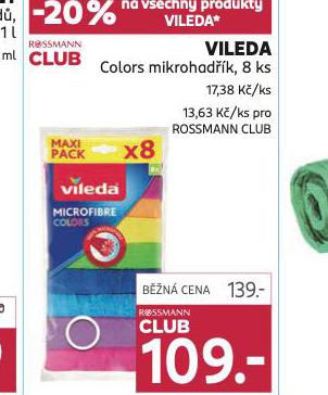 VILEDA COLORS MIKROHADK