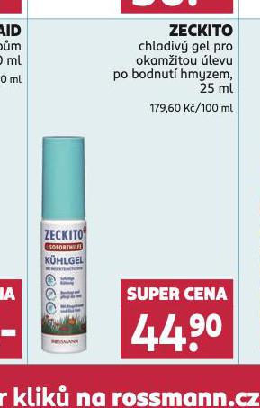 ZECKITO CHLADIV GEL