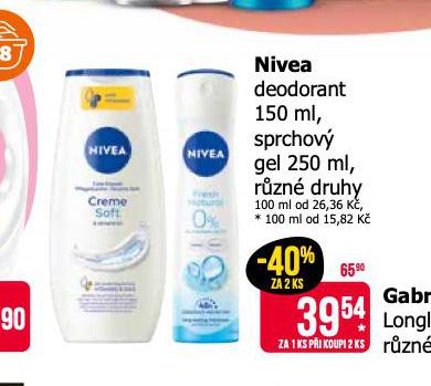 NIVEA SPRCHOV GEL