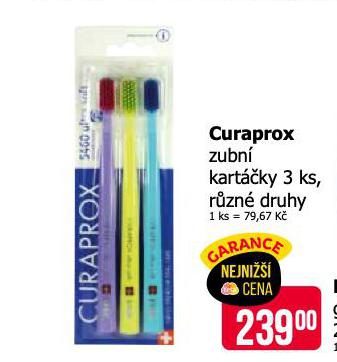CURAPROX ZUBN KARTKY