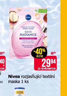 NIVEA TEXTILN MASKA