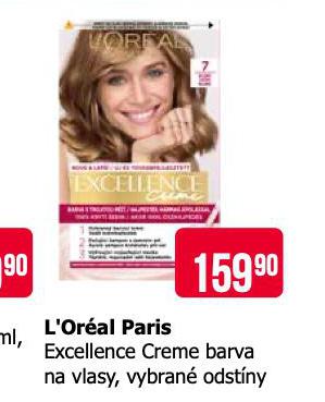 LOREAL PARIS EXCELLENCE PERMANENTN BARVA NA VLASY